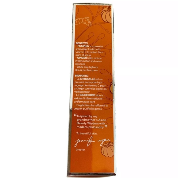 NEW Purlisse Pumpkin and Ginger Detoxifying Charcoal Mask 🍁 - Picture 4 of 4